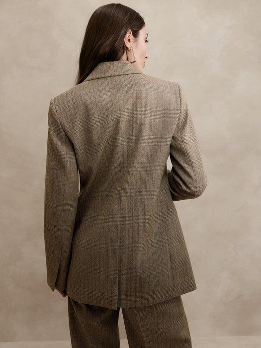 Lido Sculpted Italian Wool Blazer