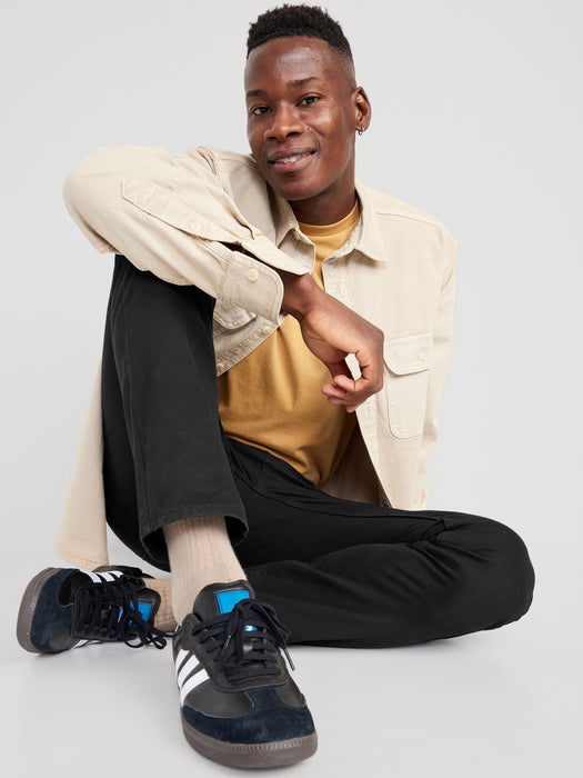 Wow Slim Non-Stretch Five-Pocket Pants for Men