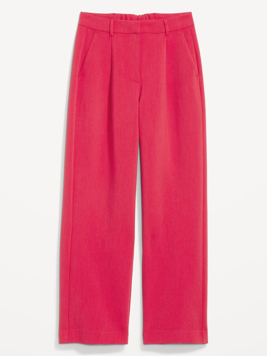 Extra High-Waisted Taylor Wide-Leg Trouser Pants