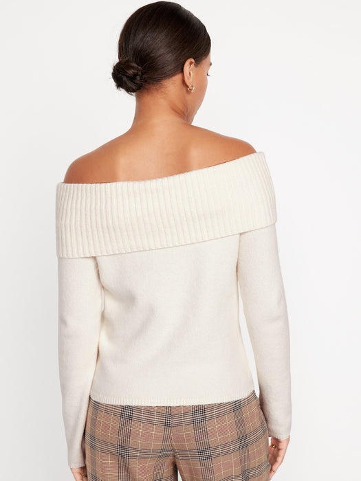 SoSoft Off-Shoulder Sweater
