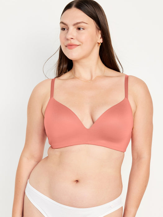 Full-Coverage Molded Wireless Bra