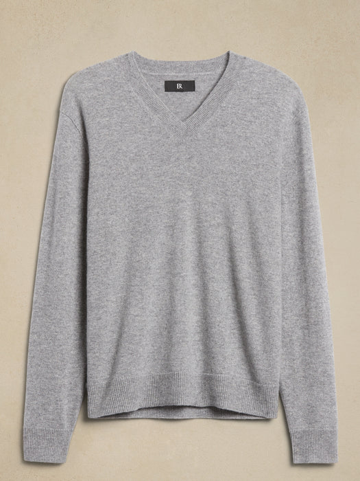Alta Cashmere V-Neck Sweater