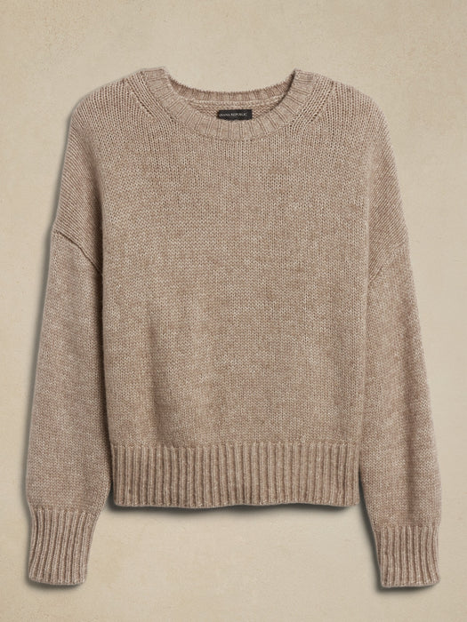 Mona Oversized Wool-Cotton Sweater