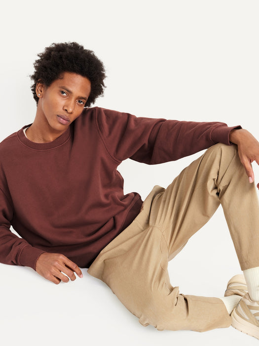 Oversized Crew-Neck Sweatshirt for Men
