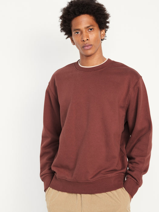 Oversized Crew-Neck Sweatshirt for Men