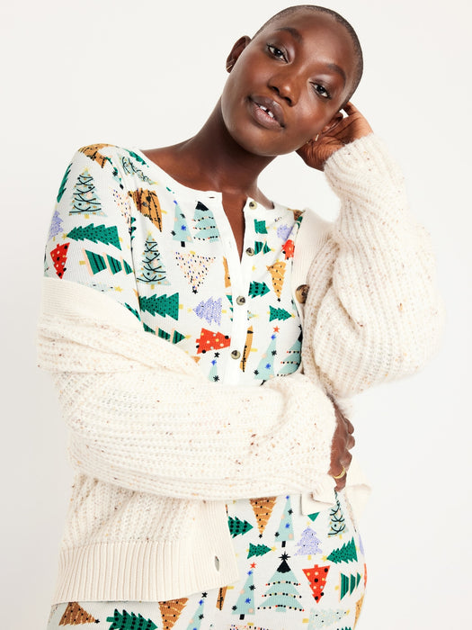 Thermal-Knit Pajama One-Piece