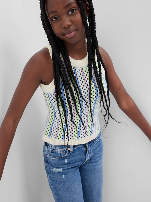 Kids Crochet Tank Top
