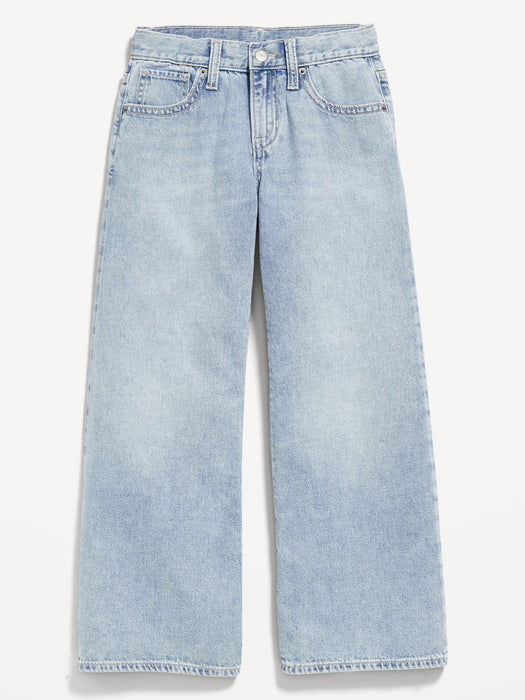 High-Waisted Super Baggy Wide-Leg Jeans for Girls