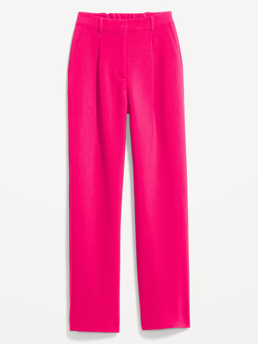 Extra High-Waisted Taylor Trouser Straight Pants