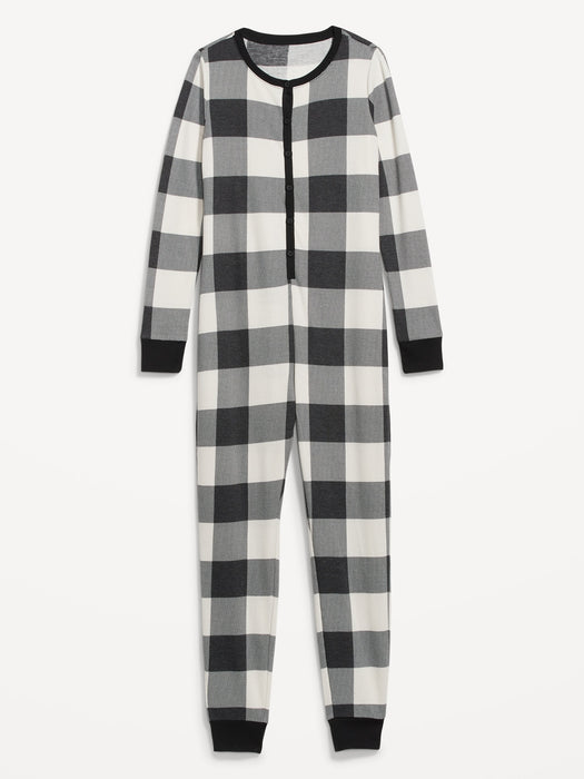 Thermal-Knit Pajama One-Piece