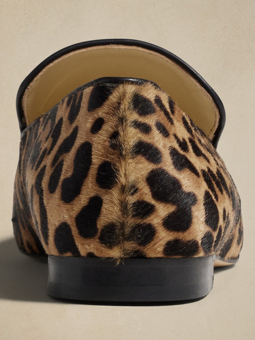 Luz Haircalf Leather Loafer
