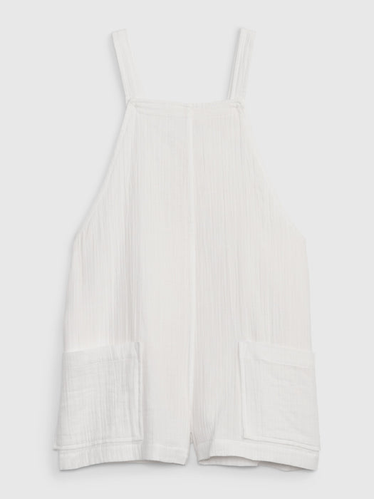 Kids Crinkle Gauze Utility Romper
