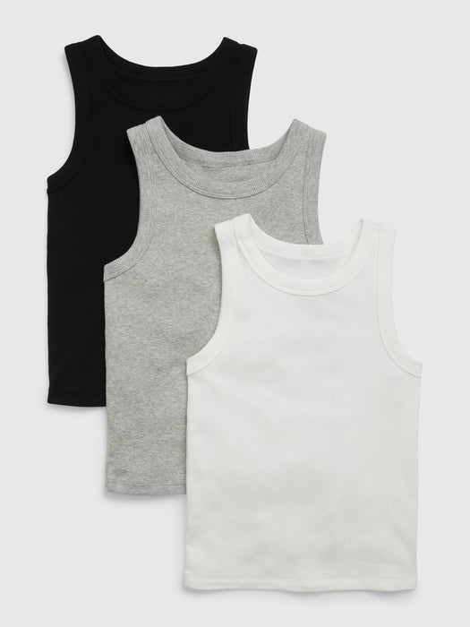 Kids Rib Tank Top (3-Pack)