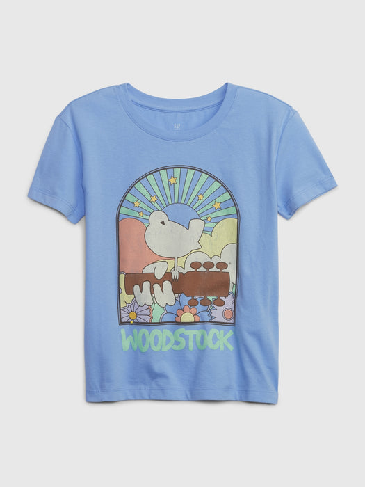 Kids Woodstock Graphic T-Shirt