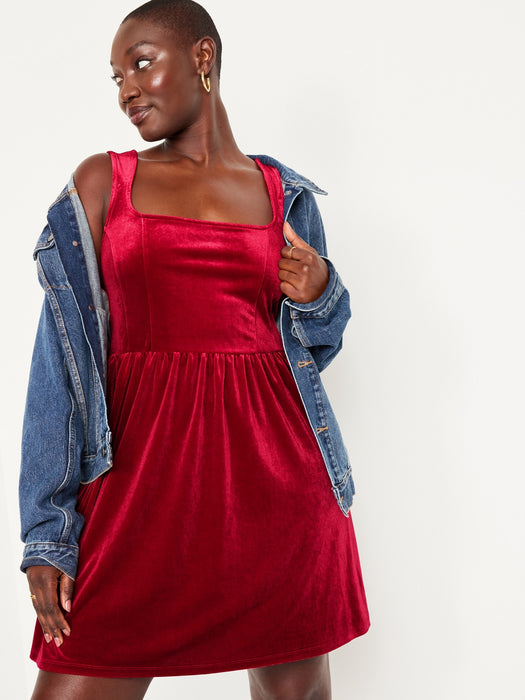 Fit & Flare Mini Dress for Women GAP (International) Fit & Flare Mini Dress for Women GAP (International)