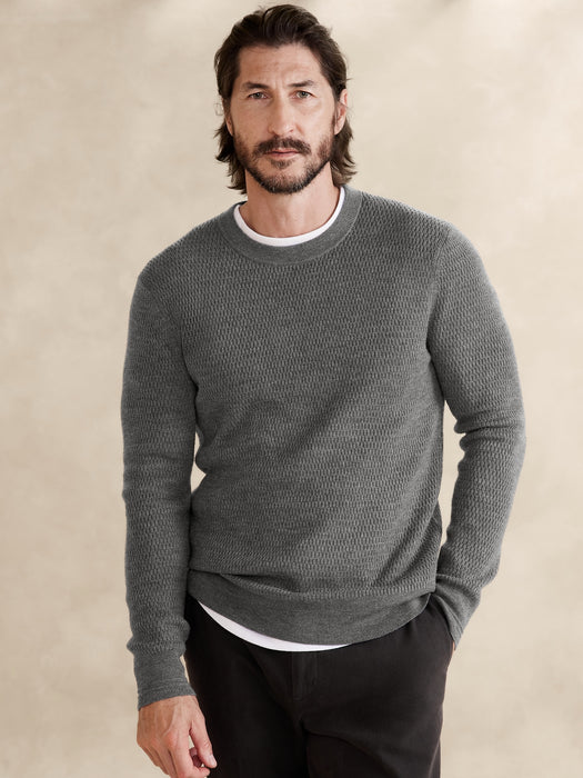 Franco Merino Crew-Neck Sweater