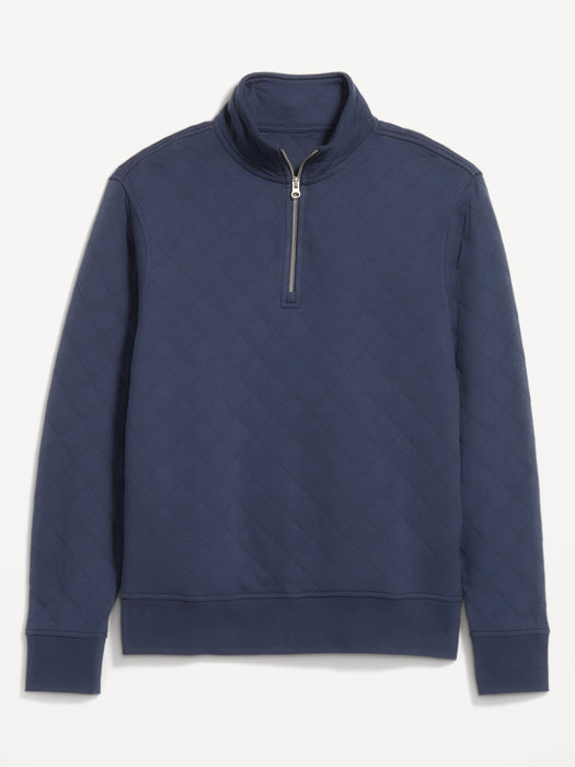 Quilted  Quarter Zip