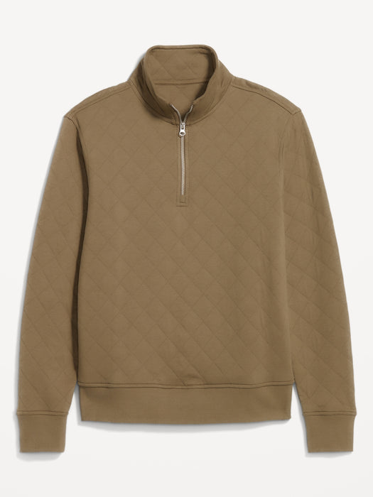 Quilted  Quarter Zip
