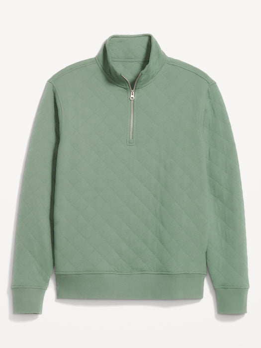 Quilted  Quarter Zip