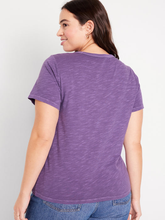 EveryWear Slub-Knit T-Shirt for Women