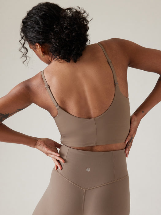 Elation V-Neck Longline Bra D-DD