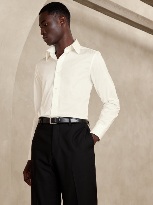 Slim Sateen Dress Shirt