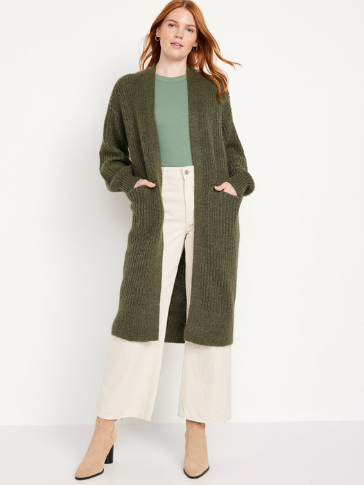 Cozy Long-Line Cardigan Sweater for Women