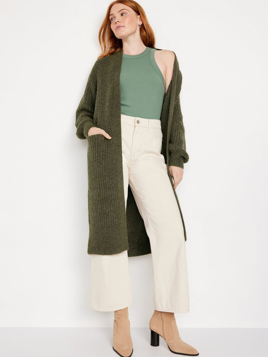 Cozy Long-Line Cardigan Sweater for Women