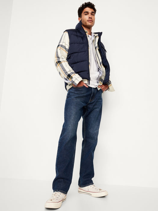 Sherpa-Lined Flannel Shacket