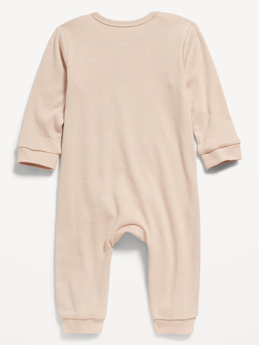 Unisex Organic-Cotton Graphic One-Piece for Baby