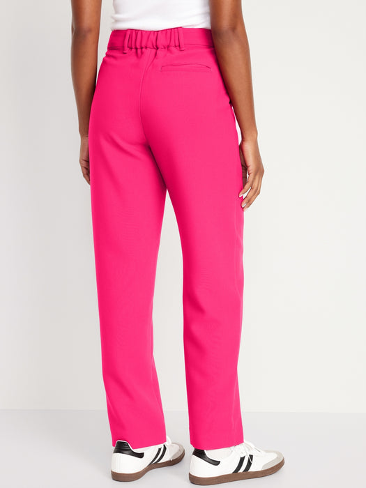 Extra High-Waisted Taylor Trouser Straight Pants