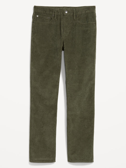 Slim Five-Pocket Corduroy Pants for Men
