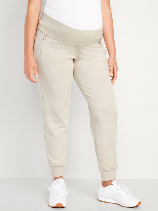 Maternity Dynamic Fleece Rollover-Waist Joggers