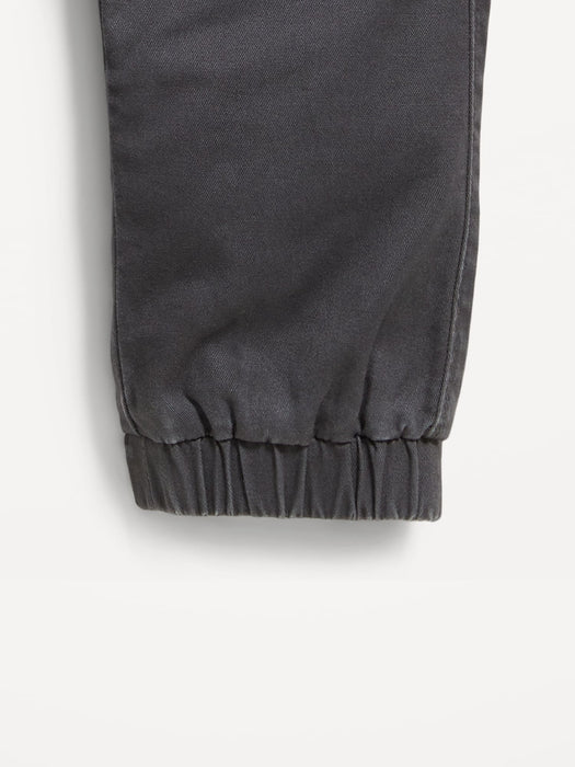 Functional-Drawstring Cargo Jogger Pants for Toddler Boys