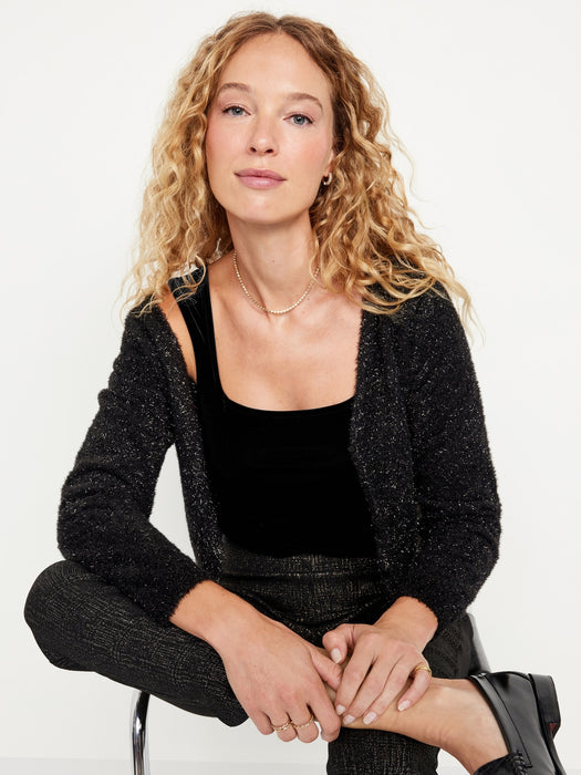 Sleeveless Velvet Top for Women