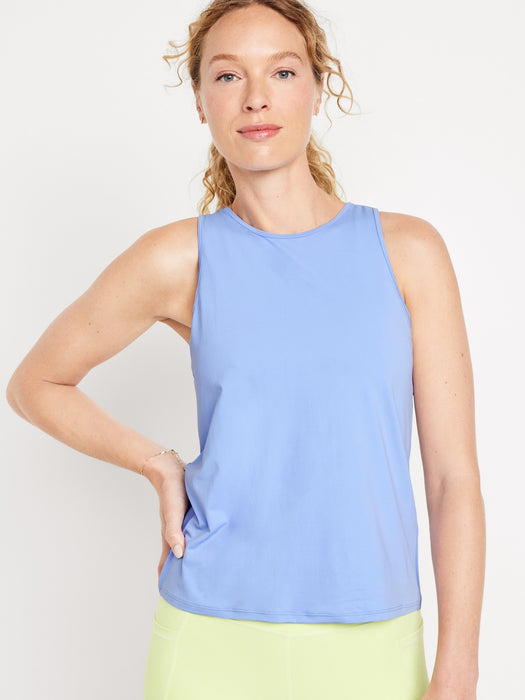 FlowForm Cutout-Back Tank Top