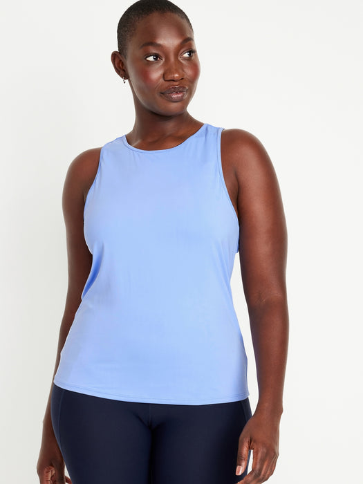 FlowForm Cutout-Back Tank Top