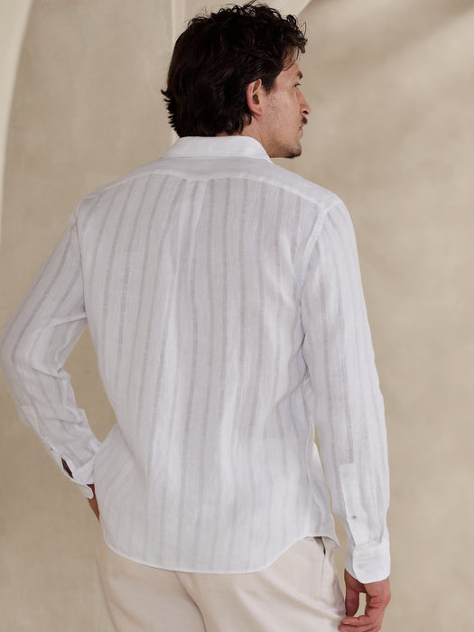 Castello Linen-Cotton Shirt