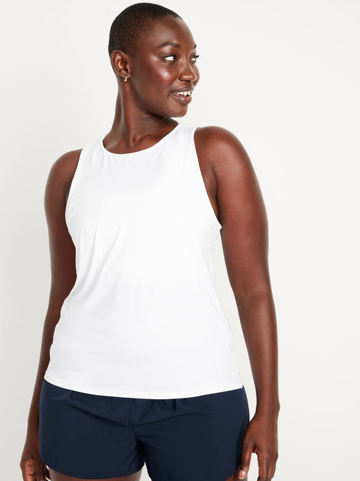 FlowForm Cutout-Back Tank Top