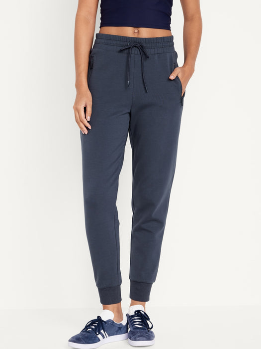 High-Waisted Dynamic Fleece Jogger Sweatpants