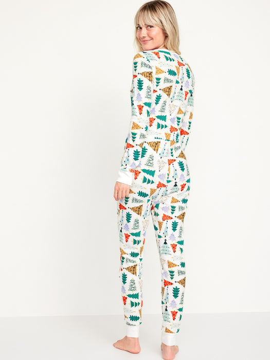 Thermal-Knit Pajama One-Piece