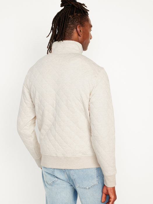 Quilted  Quarter Zip