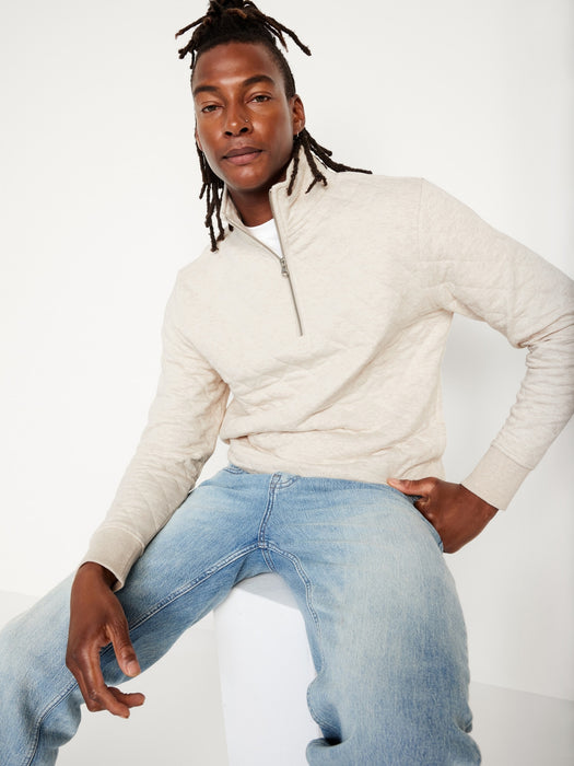 Quilted  Quarter Zip