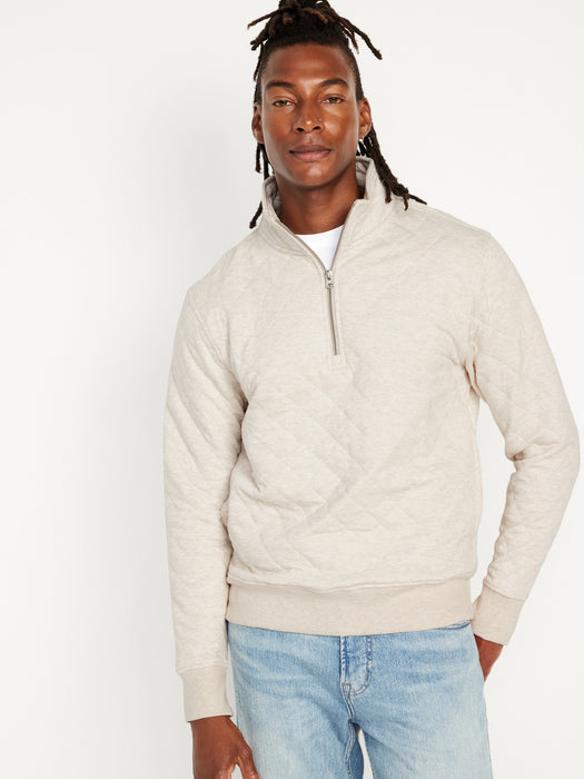 Quilted  Quarter Zip