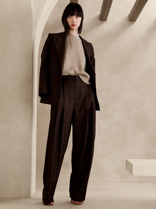 Mona Oversized Wool-Cotton Sweater