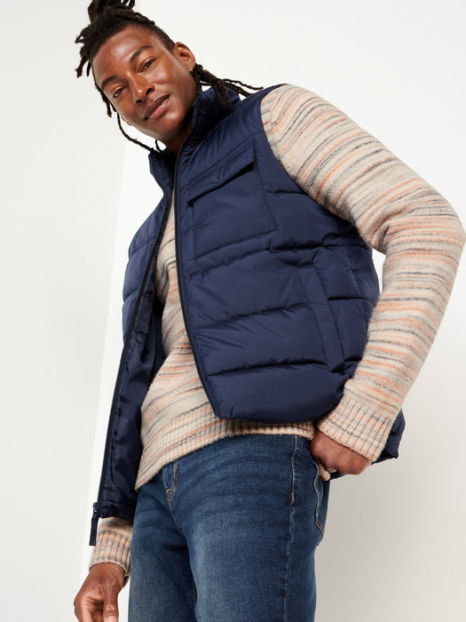 Space-Dye Crew-Neck Sweater