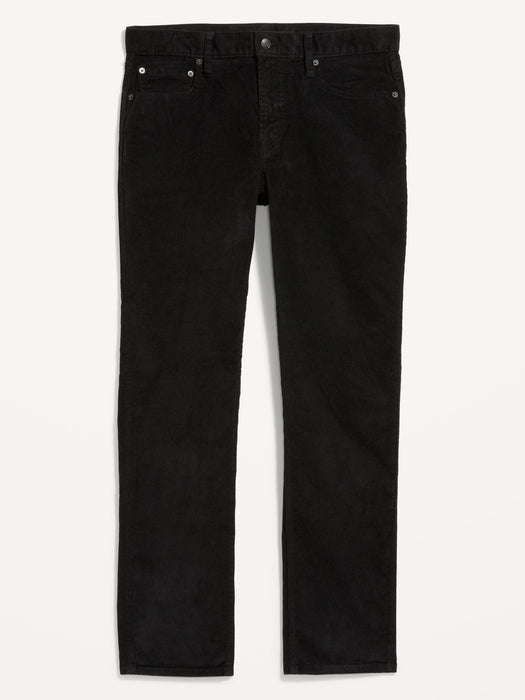 Slim Five-Pocket Corduroy Pants for Men