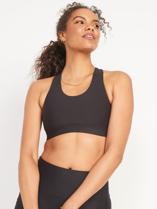 Medium-Support PowerSoft Strappy Sports Bra 2X-4X