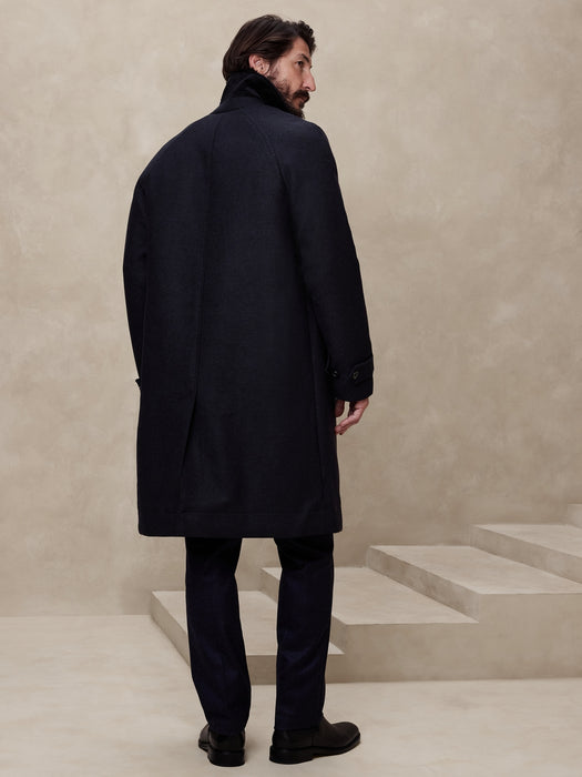 Viedma Wool-Blend Car Coat