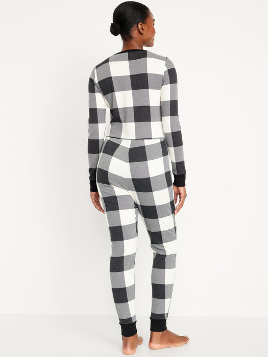 Thermal-Knit Pajama One-Piece